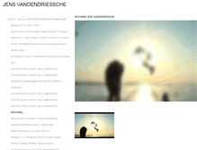 Tablet Screenshot of jensvandendriessche.com